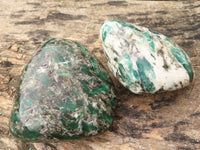 Polished Emerald In Matrix Free Forms  x 6 From Sandawana, Zimbabwe - Toprock Gemstones and Minerals 