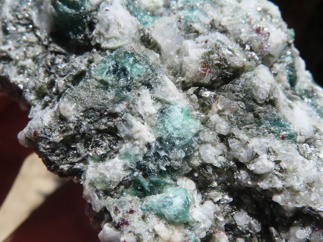 Natural Green Emerald In Mica & Quartz Schist x 6 From Sandawana, Zimbabwe - TopRock