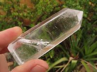 Polished Semi Optic Quartz Crystal Points x 12 From Madagascar - TopRock
