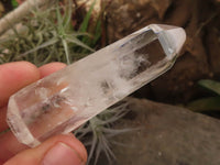 Polished Semi Optic Quartz Crystal Points x 12 From Madagascar - TopRock