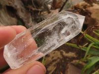 Polished Semi Optic Quartz Crystal Points x 12 From Madagascar - TopRock
