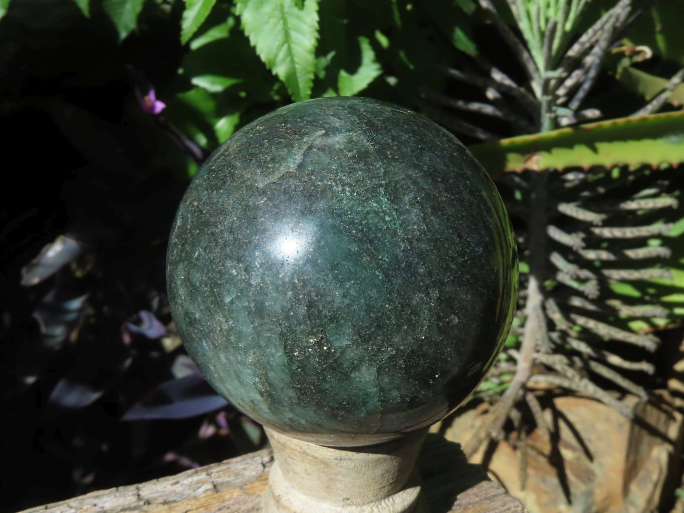 Polished Green Fuchsite Spheres x 4 From Madagascar - TopRock