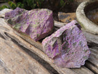 Natural Rough Stichtite & Serpentine Specimens x 12 From Barberton, South Africa - Toprock Gemstones and Minerals 