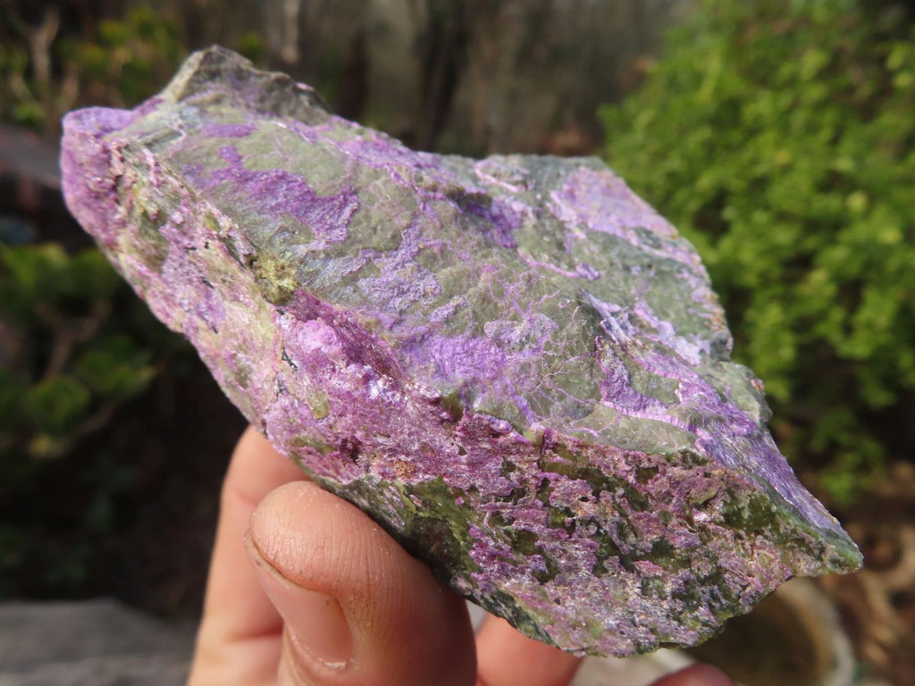 Natural Rough Stichtite & Serpentine Specimens x 12 From Barberton, South Africa - Toprock Gemstones and Minerals 