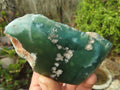 Polished One Side Polished Emerald Mtorolite Plates  x 12 From Zimbabwe - Toprock Gemstones and Minerals 