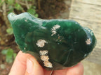 Polished One Side Polished Emerald Mtorolite Plates  x 12 From Zimbabwe - Toprock Gemstones and Minerals 