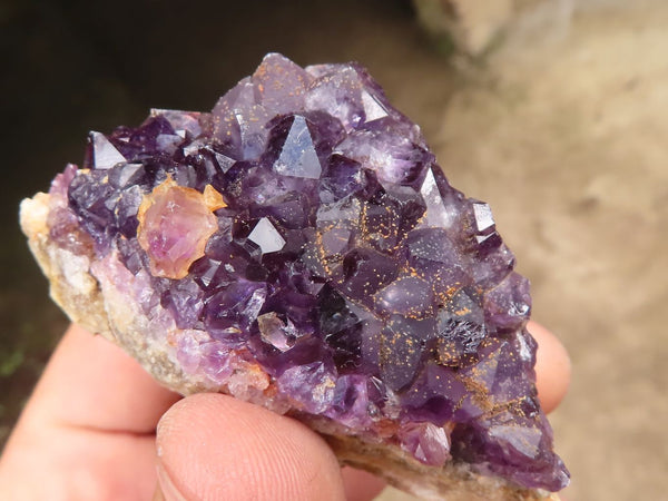 Natural Amethyst & Crystal Centred Geodes  x 24 From Zululand, South Africa - TopRock