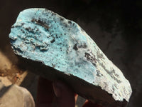 Natural Blue Chrysocolla With Malachite Dolomite Specimens x 5 from Congo - Toprock Gemstones and Minerals 