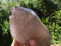 Polished Smokey Morion Quartz Crystals  x 3 From Melanje, Malawi - TopRock