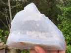 Natural Etched Blue Chalcedony Specimens  x 5 From Nsanje, Malawi - Toprock Gemstones and Minerals 