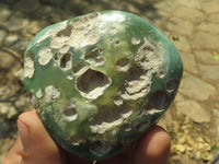 Polished Rare Green Chrysoprase / Chrome Chalcedony / Mtorolite Free Forms  x 12 From Zimbabwe - TopRock