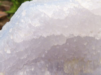 Natural Etched Blue Chalcedony Specimens  x 5 From Nsanje, Malawi - Toprock Gemstones and Minerals 