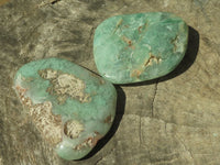 Polished Rare Green Chrysoprase / Chrome Chalcedony / Mtorolite Free Forms  x 12 From Zimbabwe - TopRock