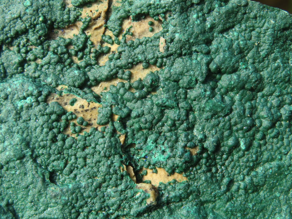 Natural Micro Botryoidal Crystalline Malachite Specimens  x 6 From Congo - Toprock Gemstones and Minerals 