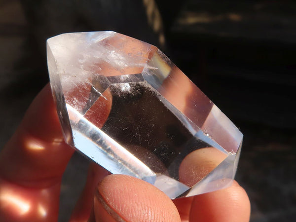 Polished Semi Optic Double Terminated Quartz Points x 12 From Madagascar - Toprock Gemstones and Minerals 
