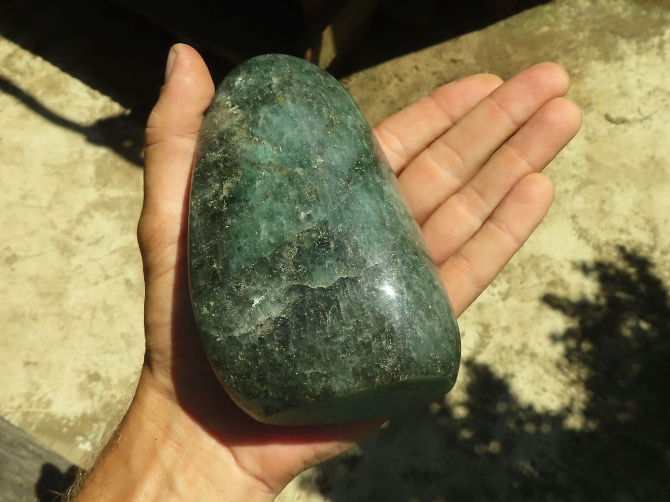 Polished Green Fuchsite Quartz Standing Free Forms  x 2 From Madagascar - TopRock
