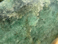 Polished Green Fuchsite Quartz Standing Free Forms  x 2 From Madagascar - TopRock