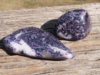 Polished Stunning Specular Purple Lepidolite with White Contrasting Colours Free Forms x 6 From Zimbabwe - TopRock