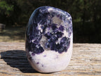 Polished Stunning Specular Purple Lepidolite with White Contrasting Colours Free Forms x 6 From Zimbabwe - TopRock