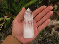 Polished Clear Quartz Crystal Points x 6 From Madagascar - TopRock