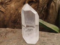 Polished Clear Quartz Crystal Points x 6 From Madagascar - TopRock