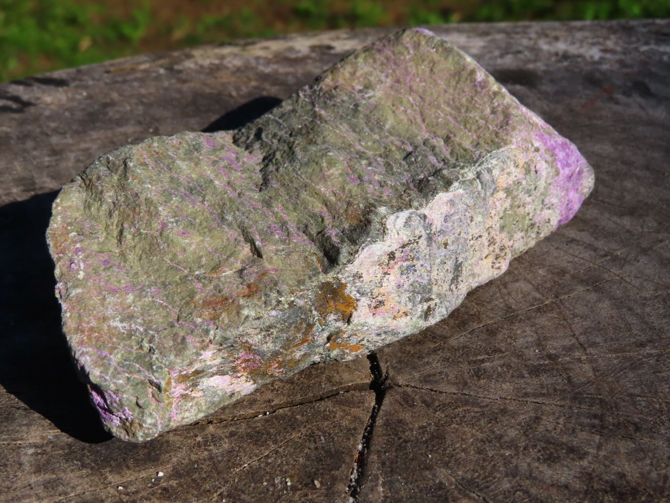 Natural Rare Stichtite & Green Serpentine Specimens x 6 From Barberton, South Africa - TopRock