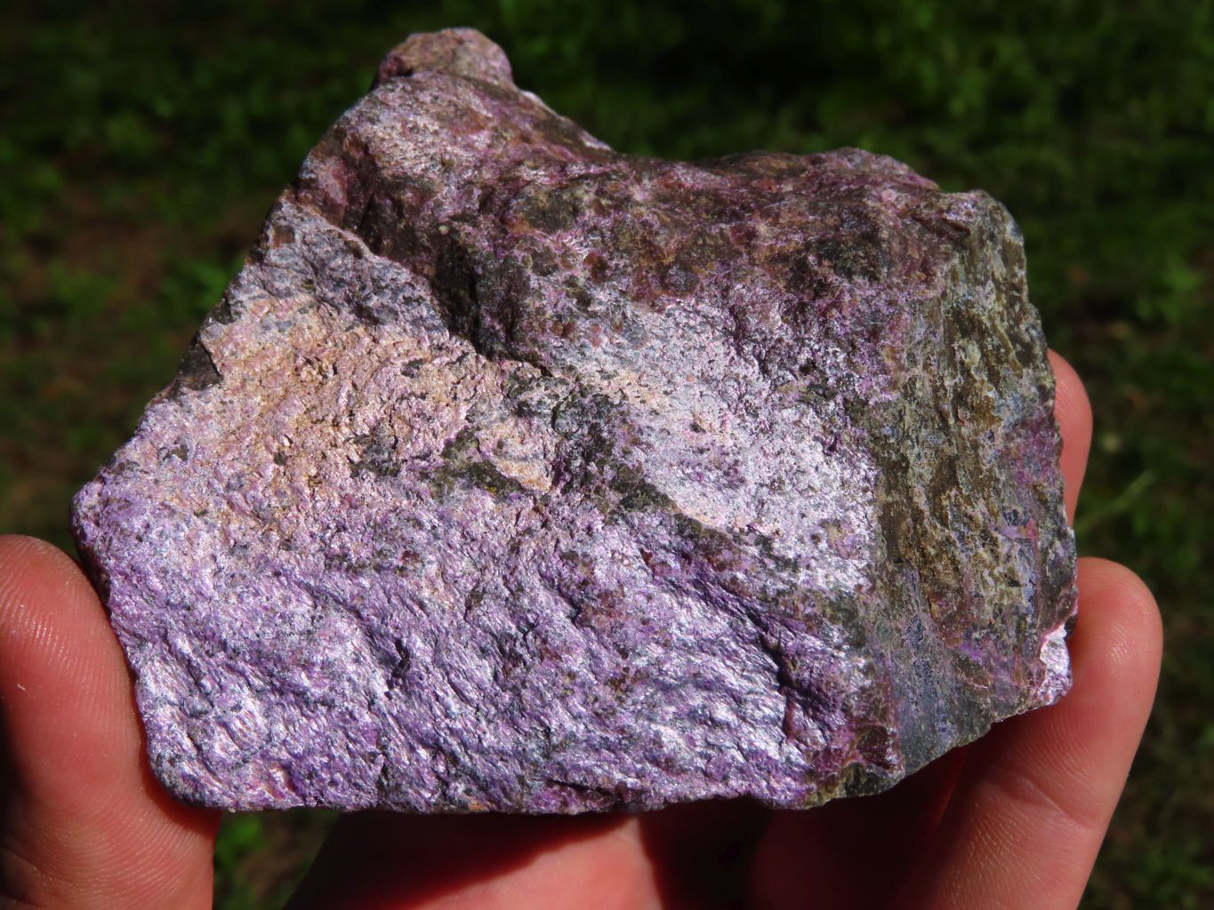 Natural Rare Stichtite & Green Serpentine Specimens x 6 From Barberton, South Africa - TopRock