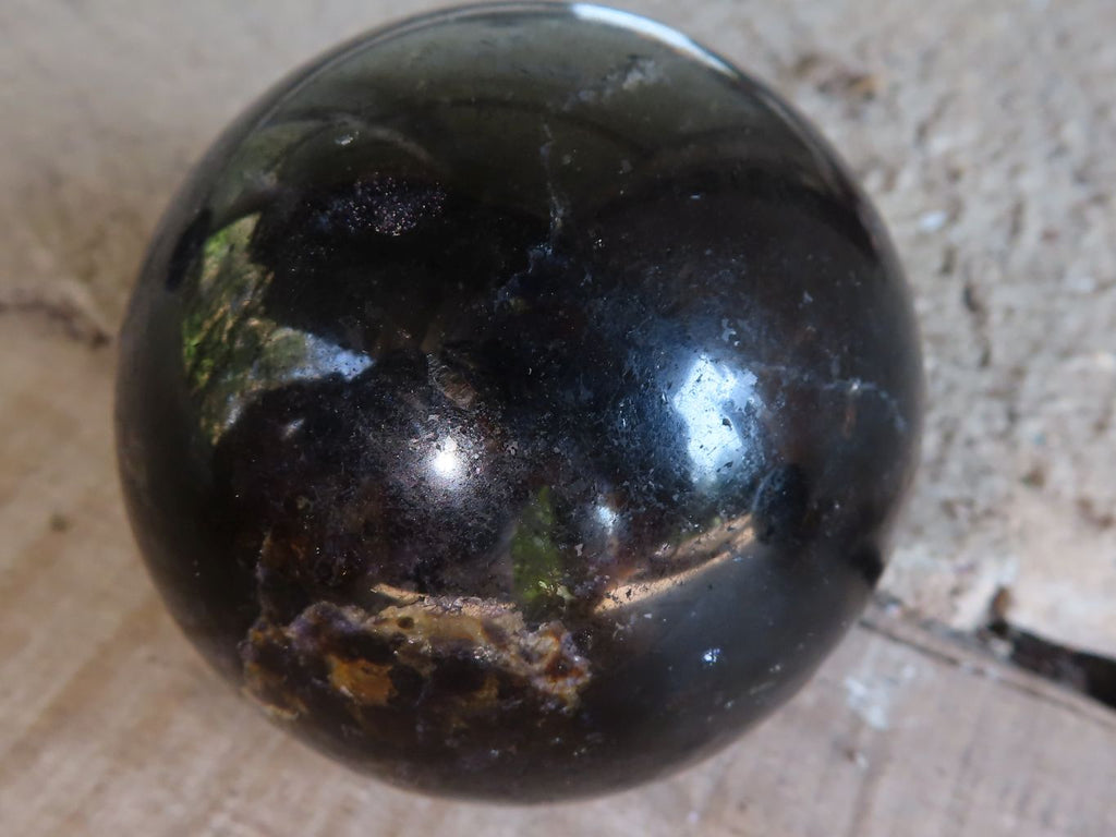 Polished Rare Iolite Spheres x 3 From Ambatofinandrahana, Madagascar - Toprock Gemstones and Minerals 