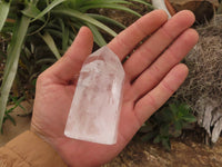 Polished Clear Quartz Crystal Points x 6 From Madagascar - TopRock