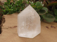 Polished Clear Quartz Crystal Points x 6 From Madagascar - TopRock