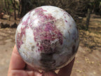 Polished Pink Rubellite Tourmaline Spheres  x 6 From Madagascar - TopRock