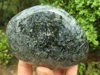 Polished Green Emerald Matrix Free Forms x 2 From Zimbabwe - Toprock Gemstones and Minerals 