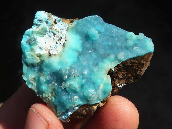 Natural Drusy Coated Chrysocolla Dolomite Specimens  x 15 From Likasi, Congo - Toprock Gemstones and Minerals 