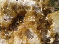 Natural Limonite Quartz Clusters x 4 From Solwezi, Zambia - Toprock Gemstones and Minerals 