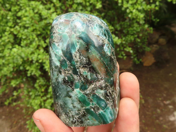 Polished Rare Emerald In Matrix Standing Free Forms  x 4 From Sandawana, Zimbabwe - Toprock Gemstones and Minerals 