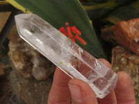 Polished Clear Quartz Crystal Points x 6 From Madagascar - TopRock