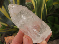 Polished Clear Quartz Crystal Points x 6 From Madagascar - TopRock