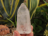 Polished Clear Quartz Crystal Points x 6 From Madagascar - TopRock