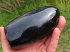 Polished Black Tourmaline Standing Free Form x 1 From Madagascar - TopRock