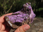 Natural Rare Metallic Purpurite Cobbed Specimens  x 3 From Namibia - TopRock