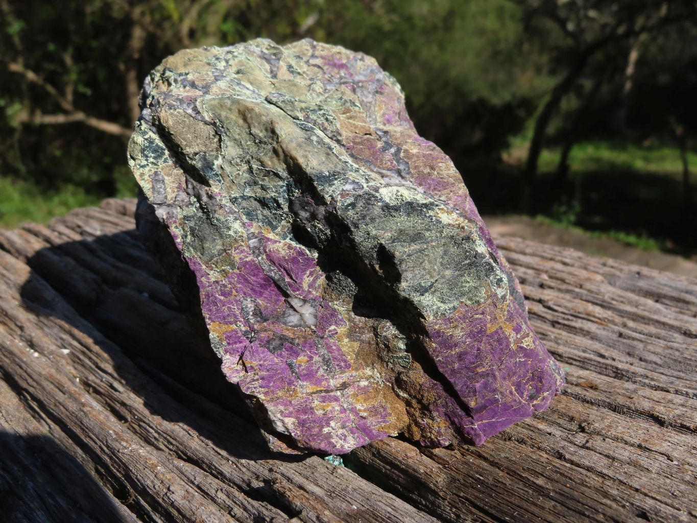 Natural Rare Metallic Purpurite Cobbed Specimens  x 3 From Namibia - TopRock