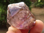 Natural Smokey Amethyst Window Quartz Crystals  x 20 From Chiredzi, Zimbabwe - Toprock Gemstones and Minerals 