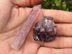 Natural Smokey Amethyst Window Quartz Crystals  x 20 From Chiredzi, Zimbabwe - Toprock Gemstones and Minerals 