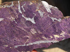 Polished  Metallic Purpurite Slices With Matte Finish x 4 From Erongo, Namibia - Toprock Gemstones and Minerals 