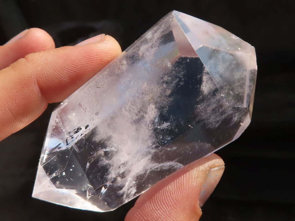 Polished Semi Optic Double Terminated Quartz Points x 12 From Madagascar - Toprock Gemstones and Minerals 