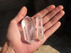 Polished Semi Optic Double Terminated Quartz Points x 12 From Madagascar - Toprock Gemstones and Minerals 