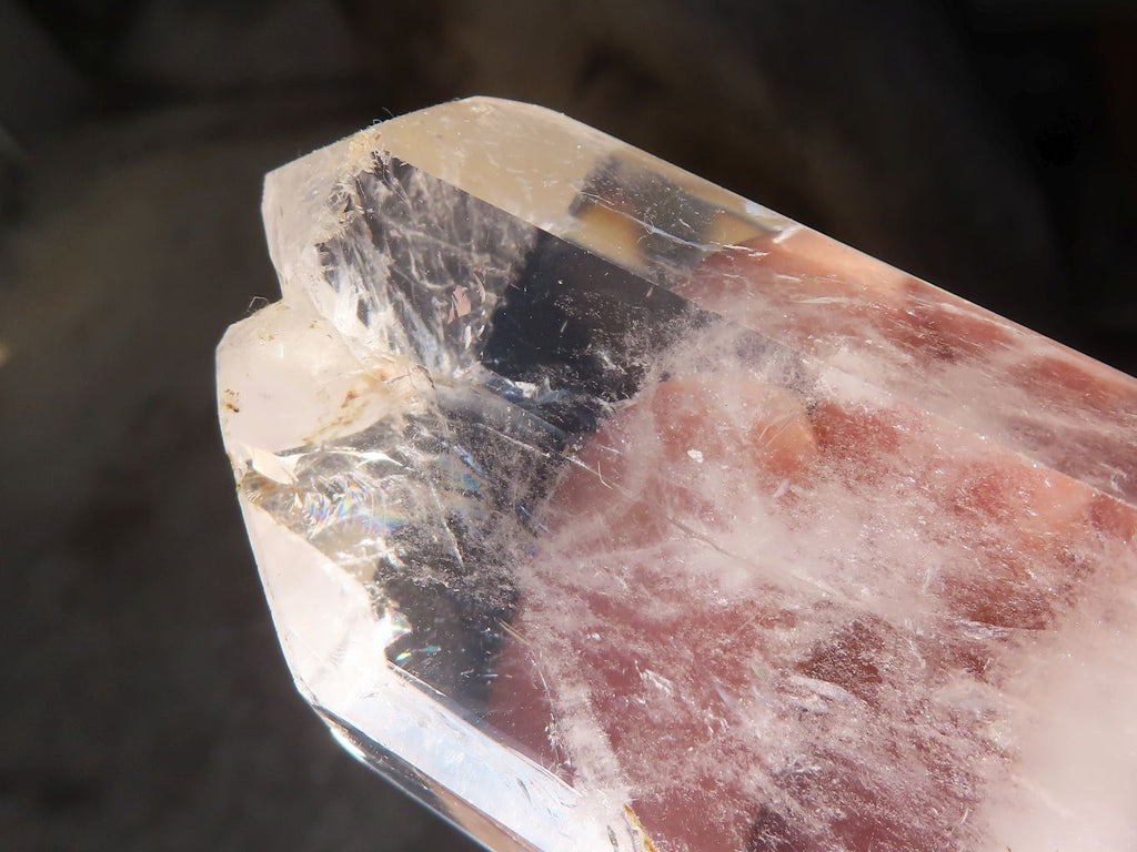 Polished Semi Optic Double Terminated Quartz Points x 12 From Madagascar - Toprock Gemstones and Minerals 