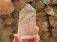 Polished Clear Quartz Crystal Points x 6 From Madagascar - TopRock