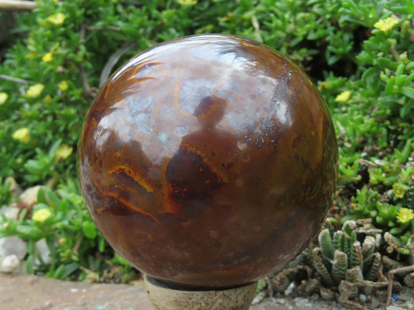 Polished Luminar Jasper Sphere x 1 From Mozambique - TopRock