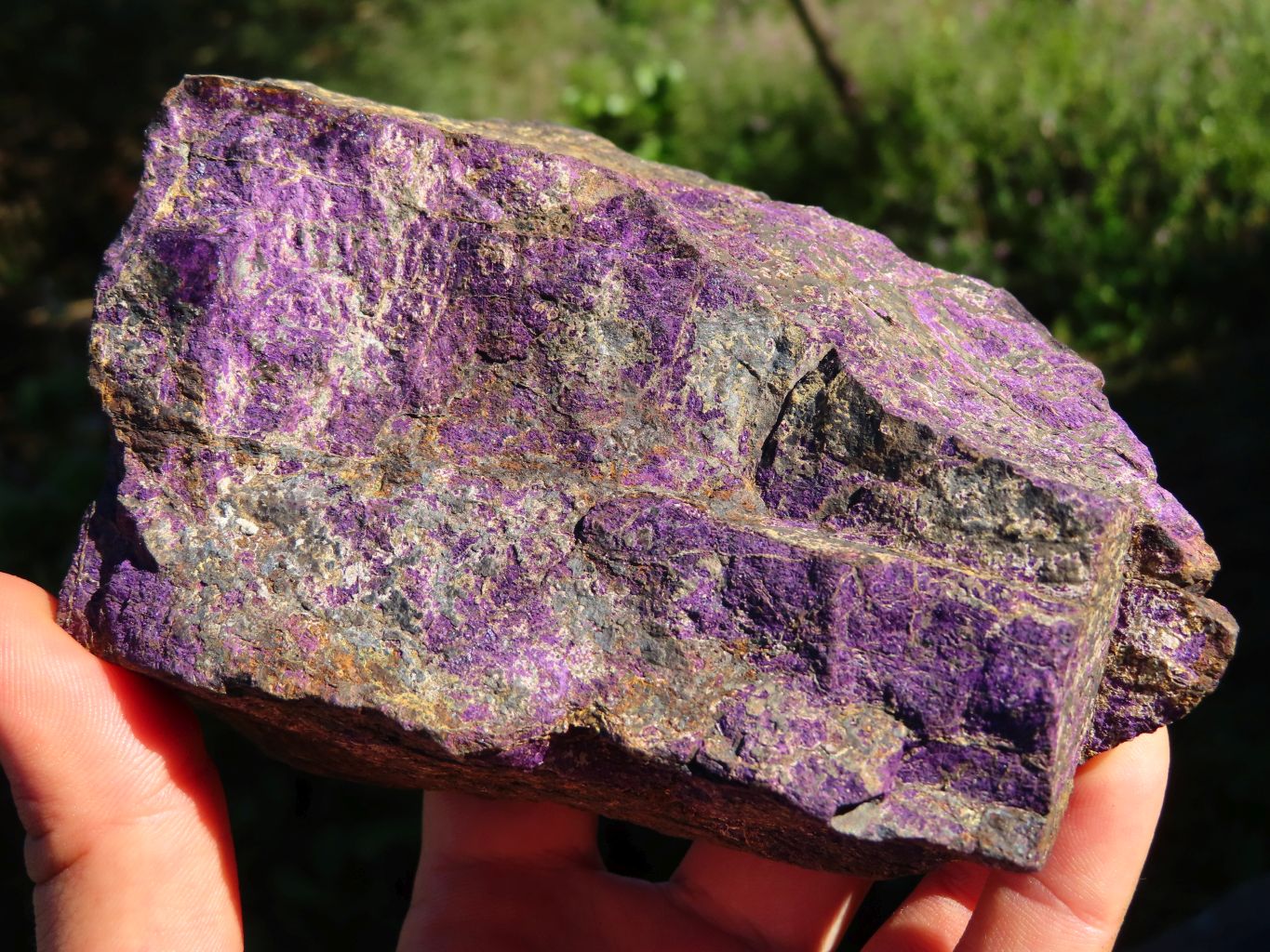 Natural Rough Purpurite Specimens x 2 From Namibia - TopRock